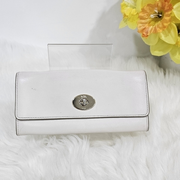 Coach wallet ID card cream - Picture 1 of 11